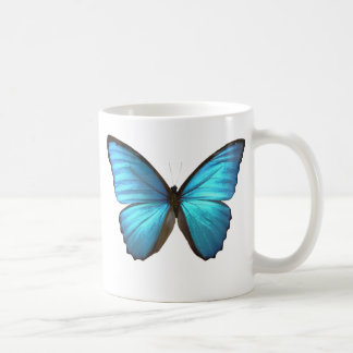 Caneca De Café Blue Morpho Butterfly Wings Mug