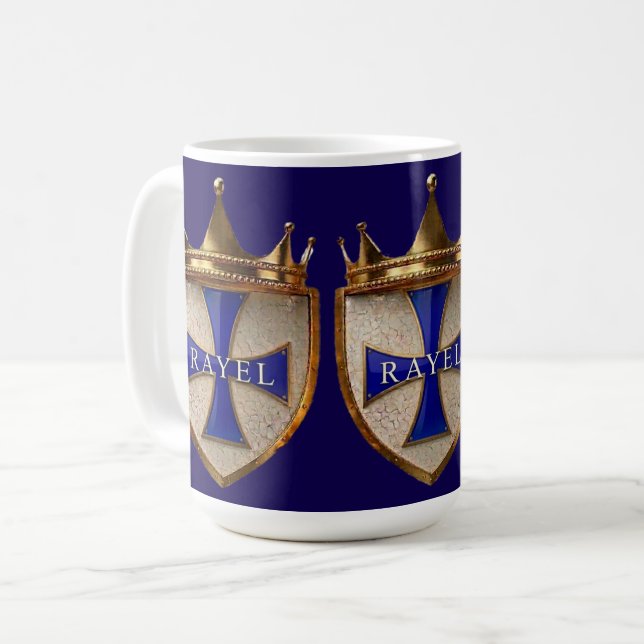 Caneca De Café Blue RayEl Crest coffee mug (Frente Esquerda)