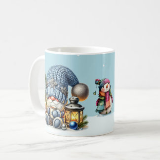 Caneca De Café Blue & Silver Gong
