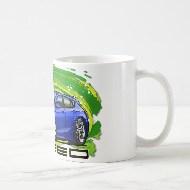 Caneca De Café Blue_Speed3 (Direita)