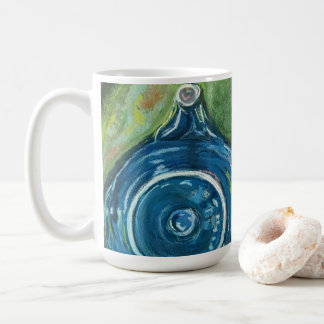 Caneca De Café Blue Teapot and Chai Artwork