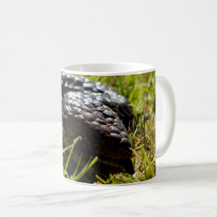 Caneca De Café Blue Tongue Stumpy Australian Lizard,