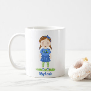 Caneca De Café Blueberry Birthday