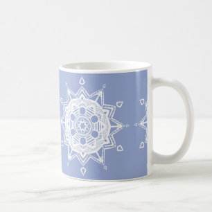Caneca De Café Blueberry Mandala