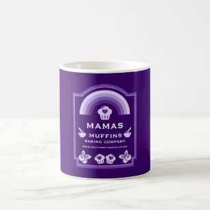 Caneca De Café Blueberry Muffin Baker