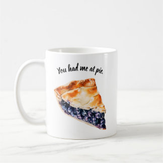 Caneca De Café Blueberry Pie