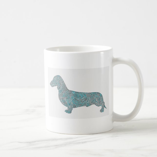 Caneca De Café bluedashhound (Direita)