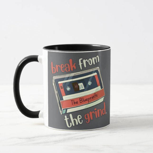 Caneca de Café Blueprints (Esquerda)