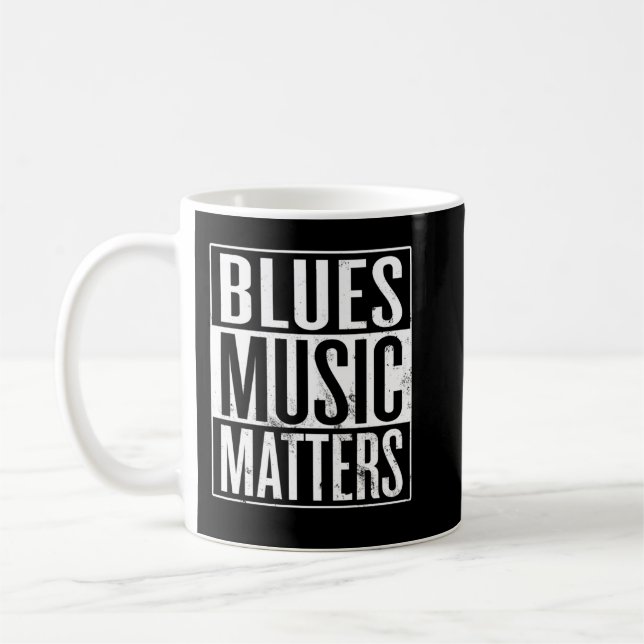 Caneca De Café Blues Music Importa (Esquerda)