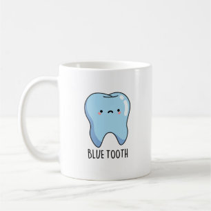 Caneca De Café Bluetooth Engraçado técnico Tooth Azul