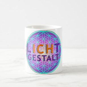 Caneca De Café Blume Des Lebens Lichtgestalt