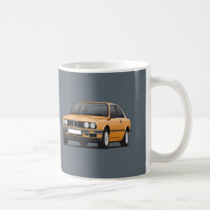 Caneca De Café BMW 3 séries, E30, alaranjado