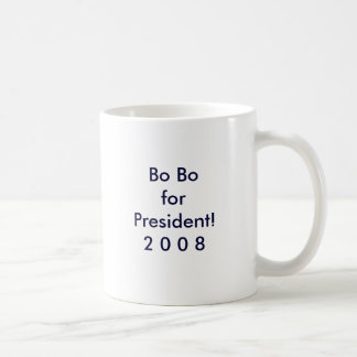 Caneca De Café BO BO forPresident! 2 0 0 8