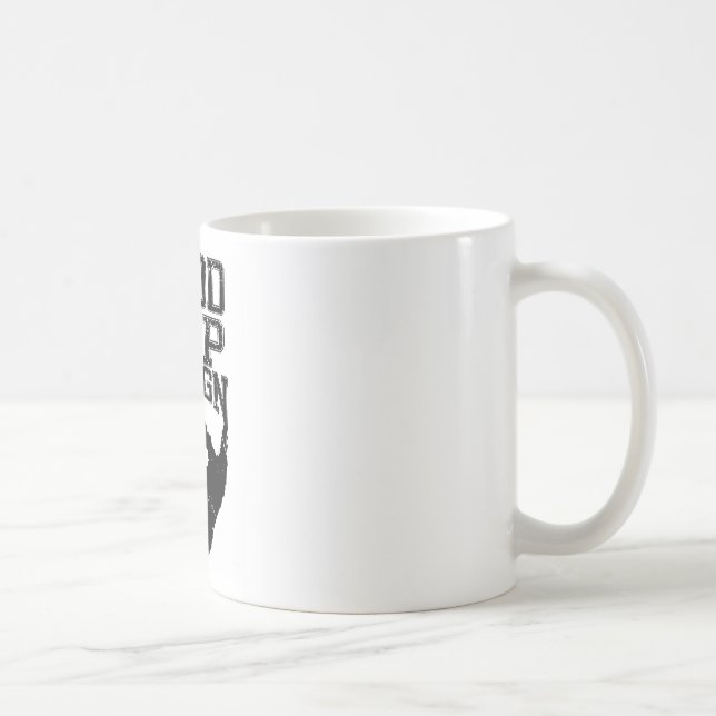 Caneca De Café Boa barba do representante (Direita)