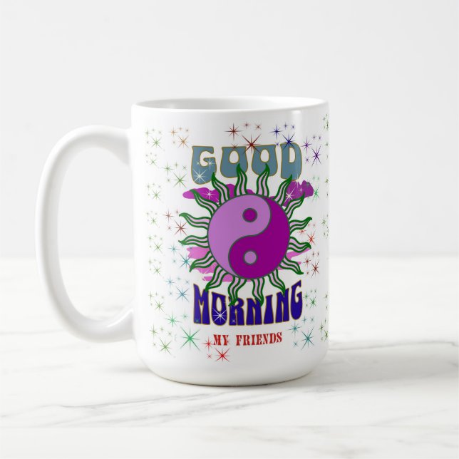 CANECA DE CAFÉ BOA MANHÃ, MUG PARA PRESENTE QUALQUER UM (Esquerda)