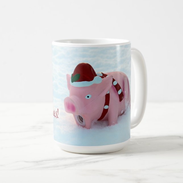 Caneca De Café Boa taça de café de Natal! (Frente Esquerda)
