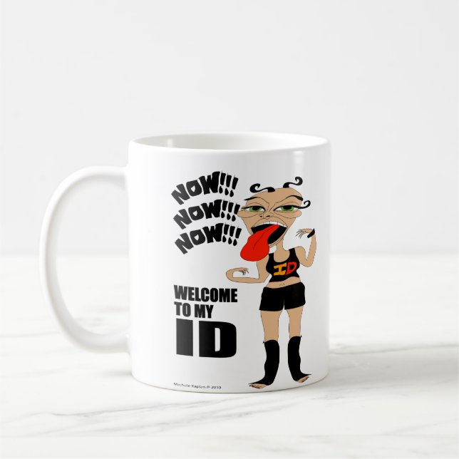 Caneca De Café Boa vinda a minha identificação (Esquerda)