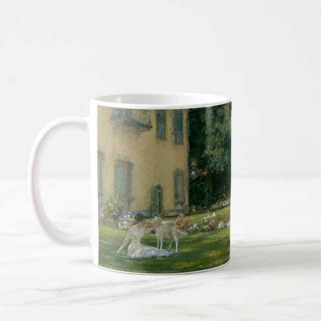 Caneca De Café Boas Amizades Impressionistas Americanos (Esquerda)