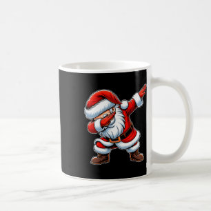 Caneca De Café Boas de Natal Dabbing Santa Claus Girls Diversão X