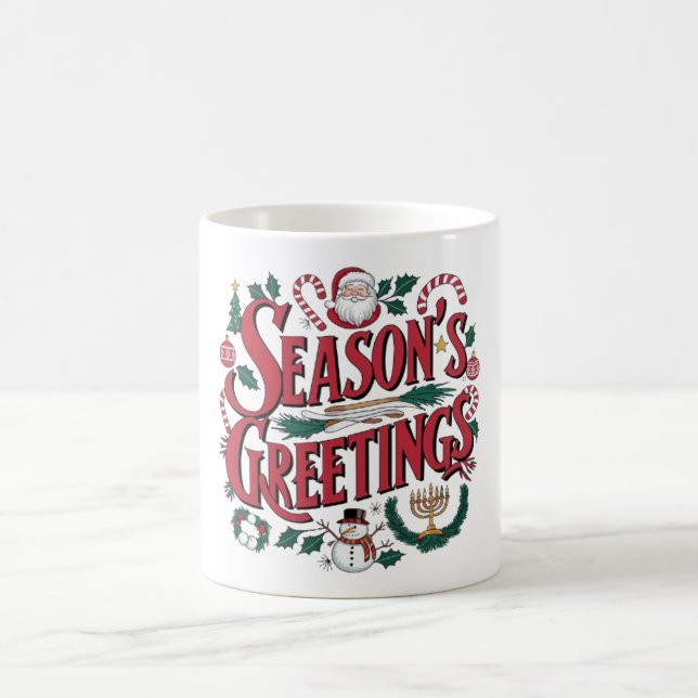 CANECA DE CAFÉ BOAS FESTAS (Centro)