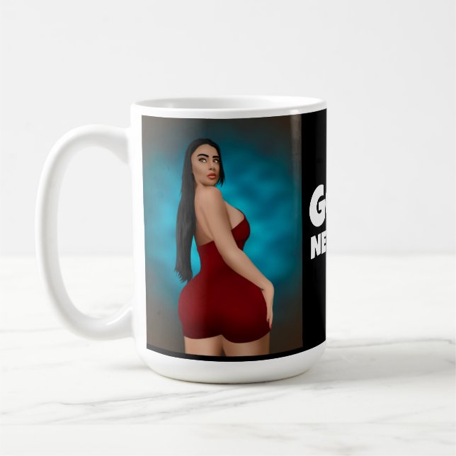 CANECA DE CAFÉ BOAS GAROTAS PRECISAM DE VARRAGENS DEMAIS. (Esquerda)