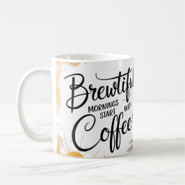 Caneca De Café Boas Manhãs Começam Com Mug De Café