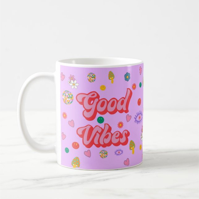 Caneca De Café Boas Vibes Mug (Esquerda)