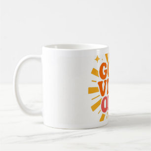 Caneca De Café Boas Víblias Apenas" Sunburst Sunshine Mug
