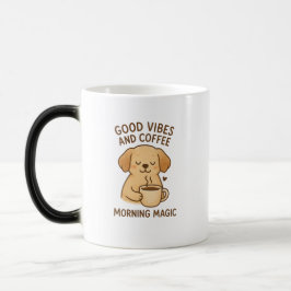 Caneca De Café Boas Víblias e Café - Arco Digital Puppy Playful