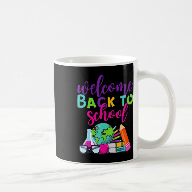 Caneca De Café Boas-vindas à escola (Direita)
