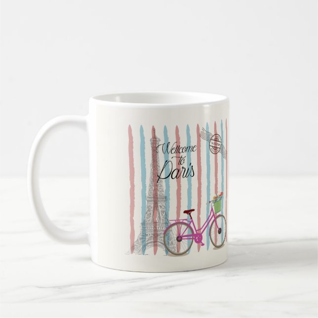 Caneca De Café Boas-vindas a Paris (Esquerda)