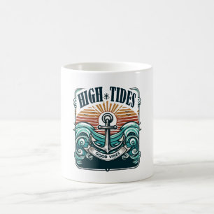 Caneca De Café Boas Voltas Boa Viba Mug Taça de Café do Oceano
