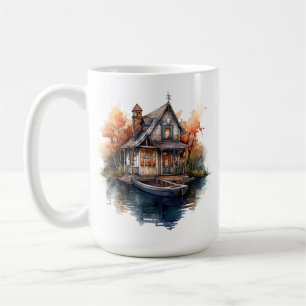 Caneca De Café Boat House Mug
