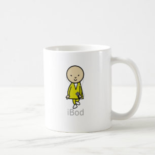 Caneca De Café Bob aqui vem iBod IPod do corpo