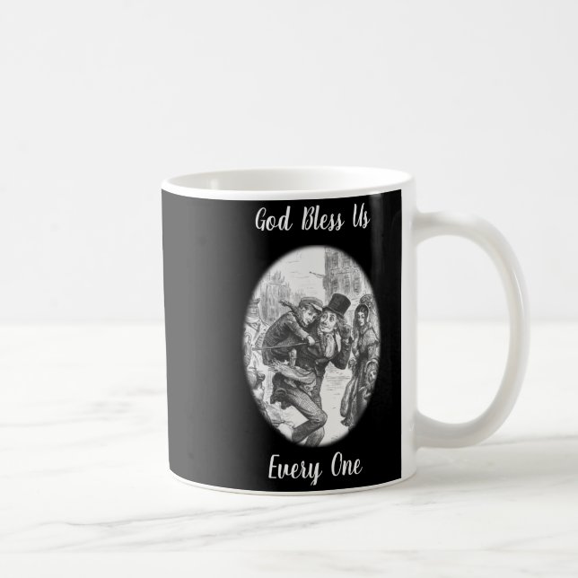 Caneca De Café Bob Cratchit Tiny Tim A Christmas Carol  (Direita)