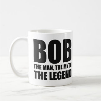 Caneca De Café Bob o homem o mito a legenda