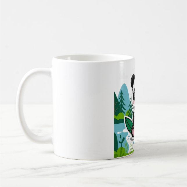 Caneca De Café Boba Panda Delight (Esquerda)