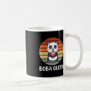 Caneca De Café Boba Queen Bubble Tea Japonês Panda Anime Ka