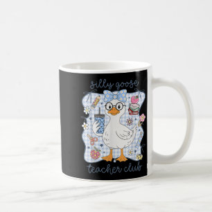 Caneca De Café Bobo Goose Teacher Club De Volta À Engraçada Engra
