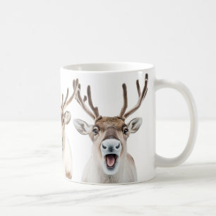 Caneca De Café Bobo Happy Reindeer Mug, Limpo e Moderno