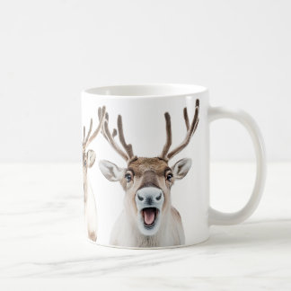 Caneca De Café Bobo Happy Reindeer Mug, Limpo e Moderno