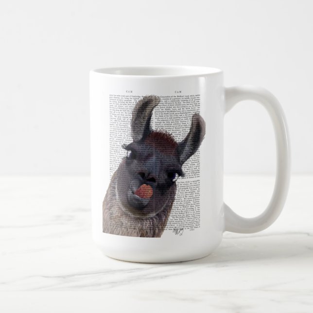 Caneca De Café Bobo Llama (Direita)
