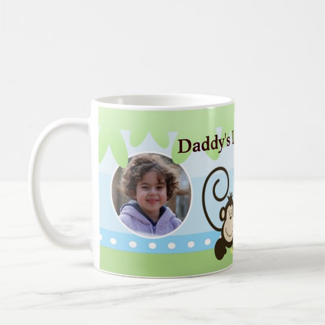 Caneca De Café Bobo Macacos - Mug de Fotografia Personalizada (Esquerda)