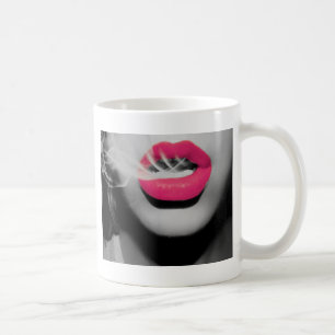 Caneca De Café Boca Fumante