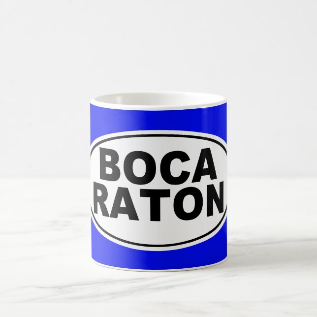 Caneca De Café Boca Raton Flórida (Centro)