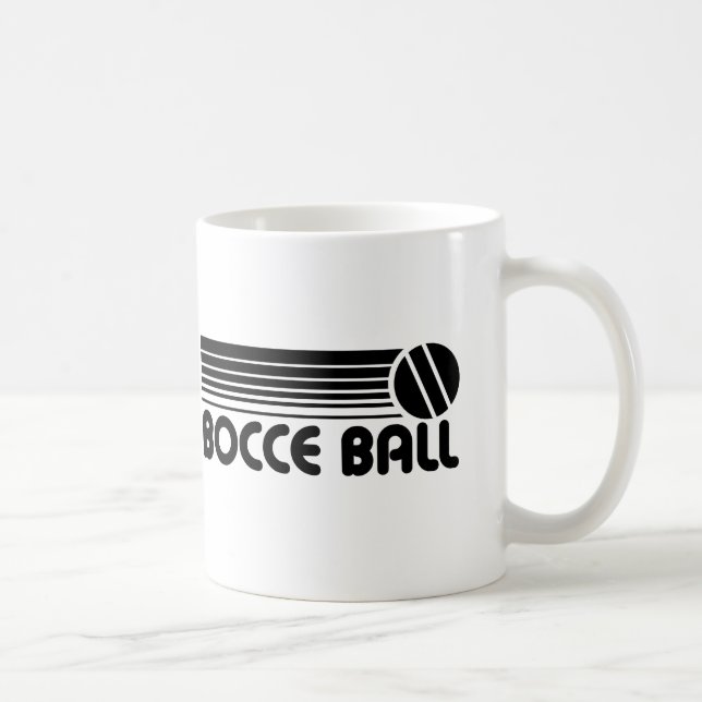 Caneca De Café Bocce Ball (Direita)