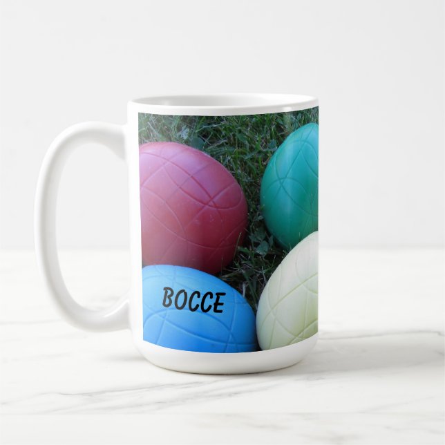 Caneca De Café Bocce Balls (Esquerda)