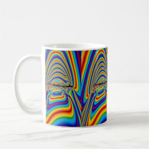 Caneca De Café Bocejo da cor de Techno