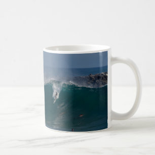 Caneca De Café Body surfando a WEDGE, Newport Beach