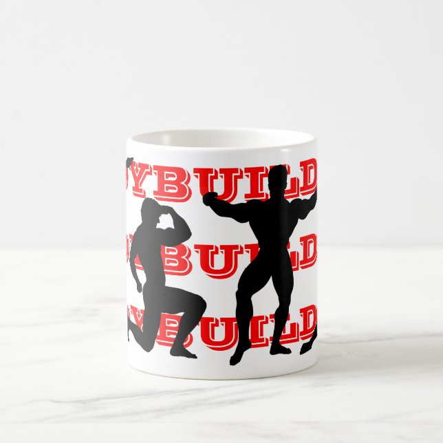 CANECA DE CAFÉ BODYBUILDING, CULTURISMO (Centro)